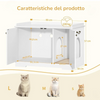 LuxeHide™ Cat Cabinet – Mobile Lettiera Elegante e Multifunzionale per Gatti