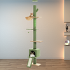 SkyLuxe Climb – Torre Tiragraffi da Soffitto per Gatti Elegante e Regolabile