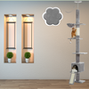 SkyLuxe Climb – Torre Tiragraffi da Soffitto per Gatti Elegante e Regolabile