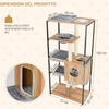 SkyPalace™ – Torre Tiragraffi Panoramica di Lusso per Gatti