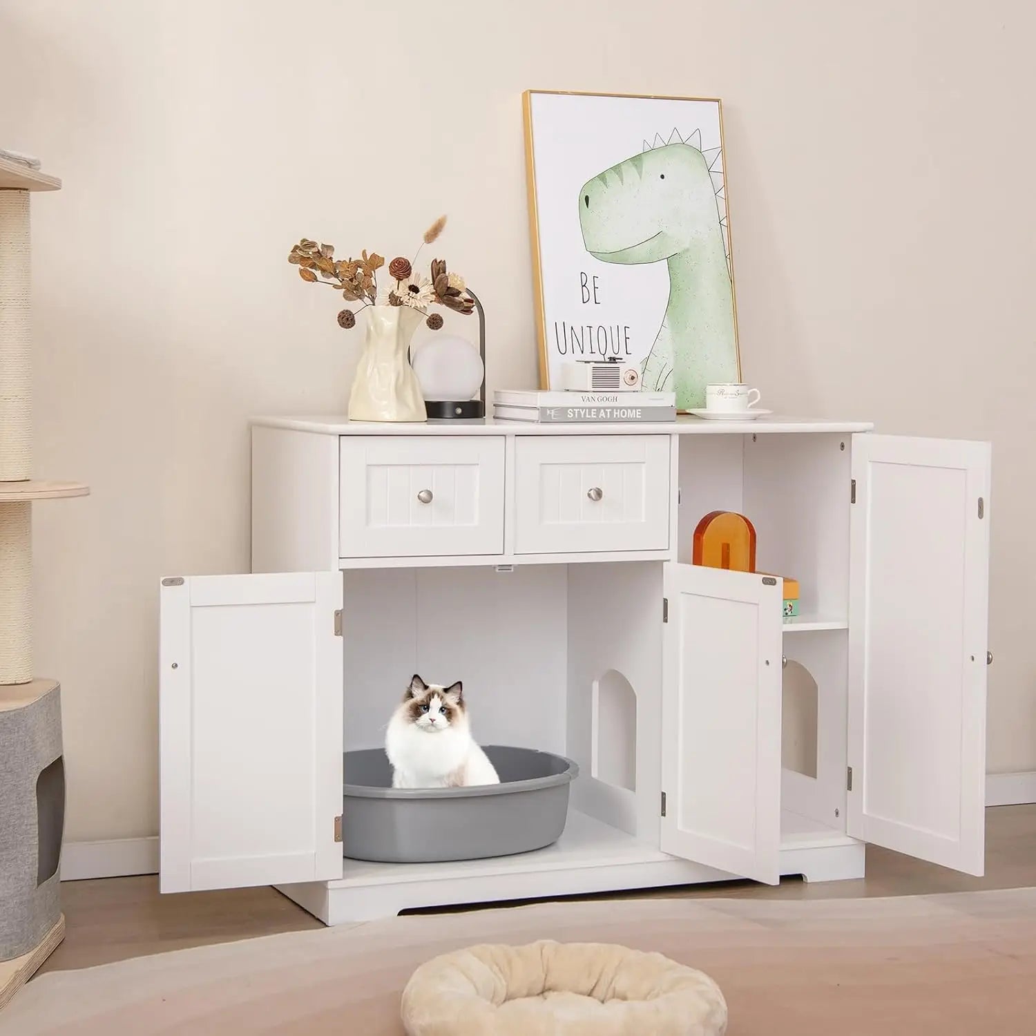 Cat Élégance™ – Mobile Lettiera di Design per Gatti