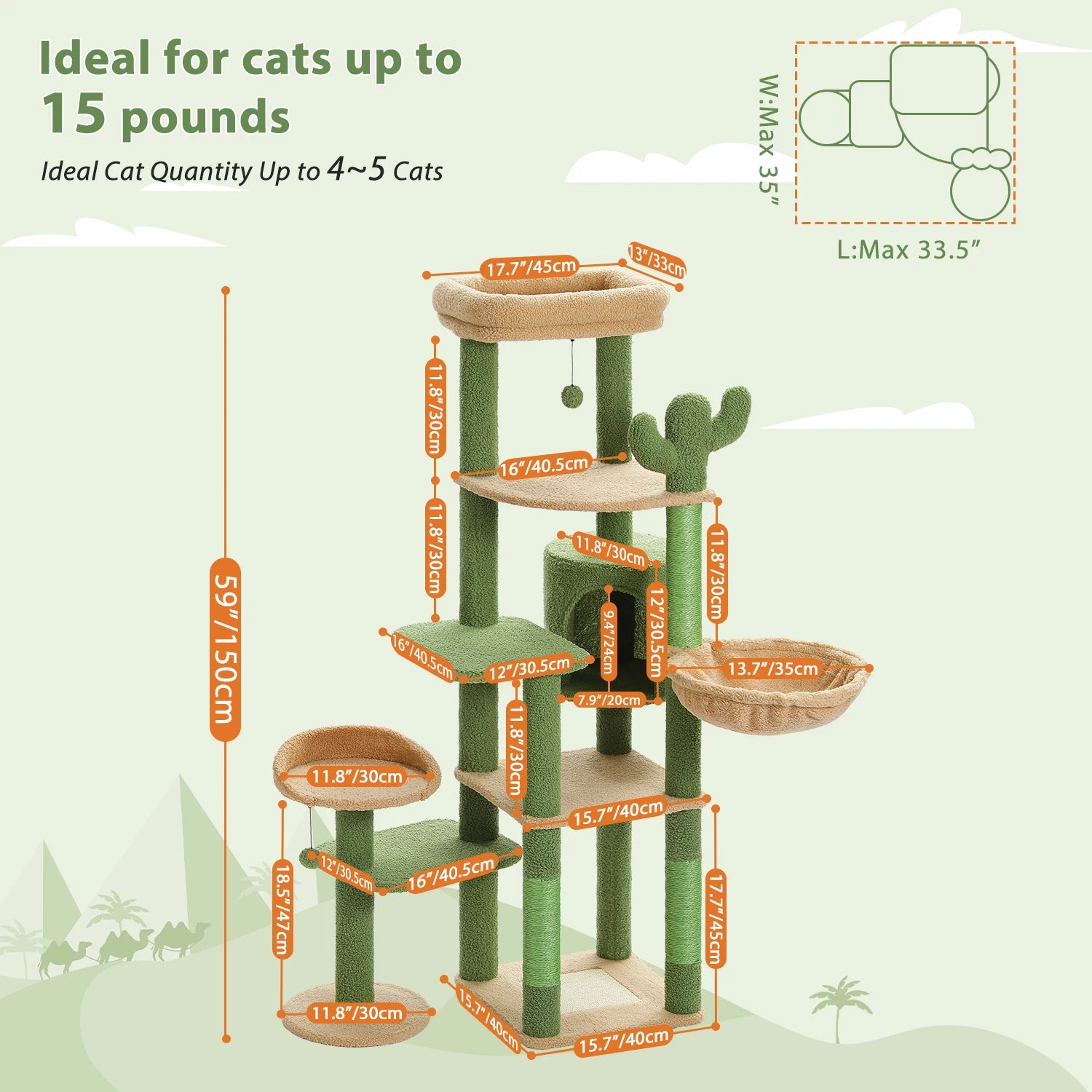 Urban Jungle: The Cat Scratching Post That Transforms Your Home Into a Feline Paradise