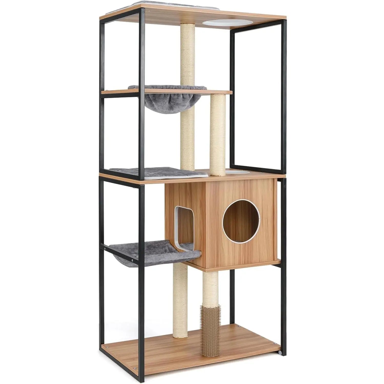 SkyPalace™ – Torre Tiragraffi Panoramica di Lusso per Gatti