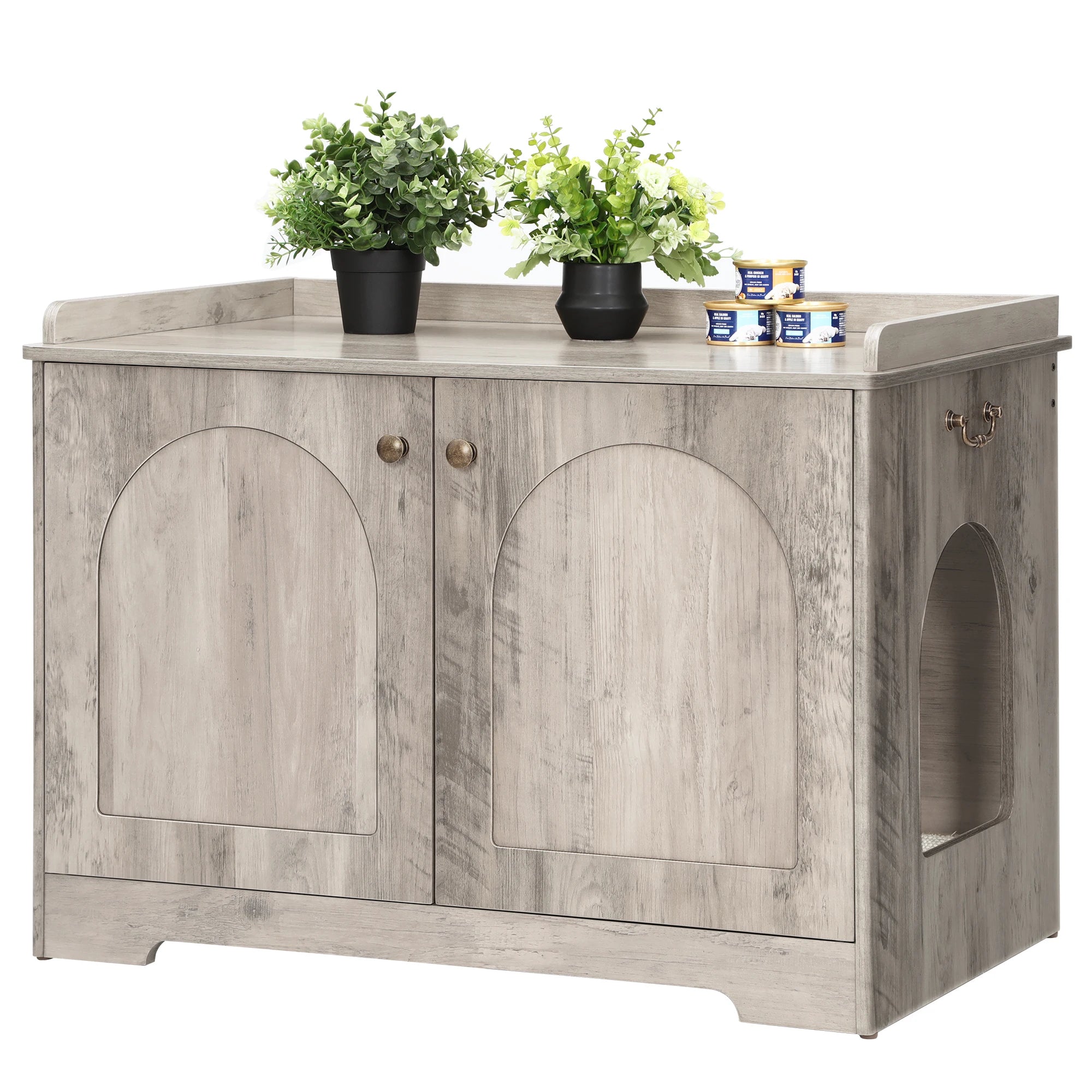 LuxeHide™ Cat Cabinet – Mobile Lettiera Elegante e Multifunzionale per Gatti