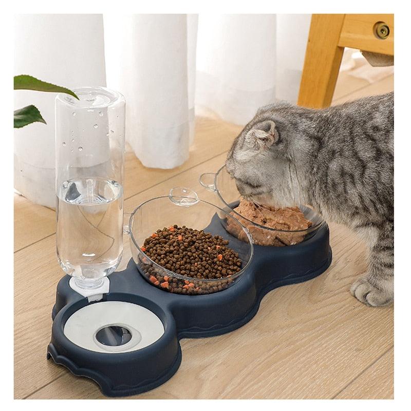 La Ciotola Multifunzionale 3 in 1 di miao cat store è realizzata in materiale di alta qualità  insapore  non danneggia la salute degli animali domestici, la ciotola per gatti staccabile e il bollitore lo rendono facile da pulire. Può proteggere la colonna cervicale del gatto e aiutare a rilasciare la pressione sul collo dell'animale, a mangiare facilmente e a promuovere la salute del sistema digerente.